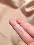 Croissant Stud Earrings