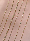 Best Kept Simple Chains ~ Vermeil Necklaces