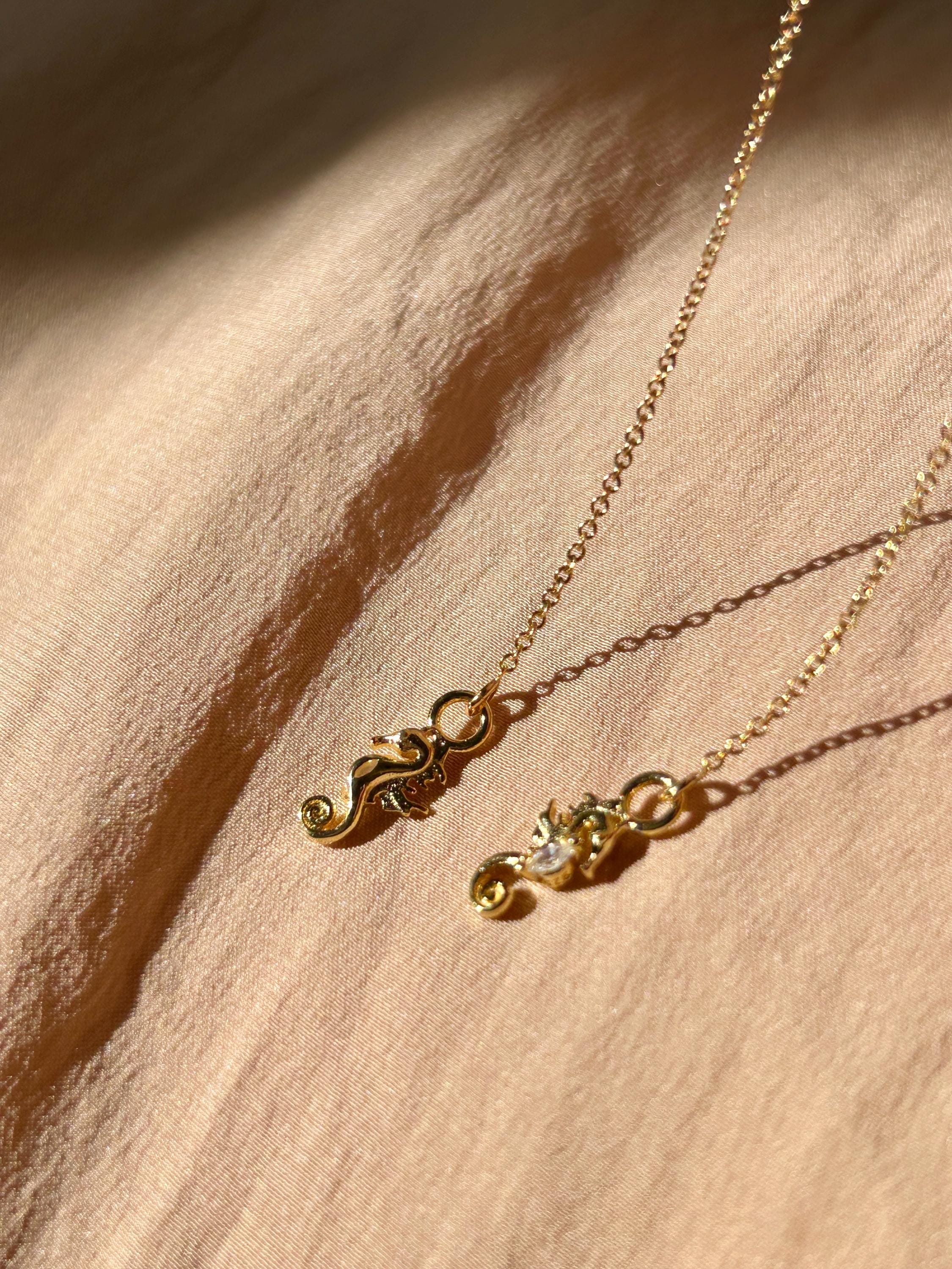 Seahorse Threader Earrings ~ Our Ocean