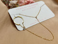 Lenn Ring-Link-Bracelet ~ Vermeil Bracelet