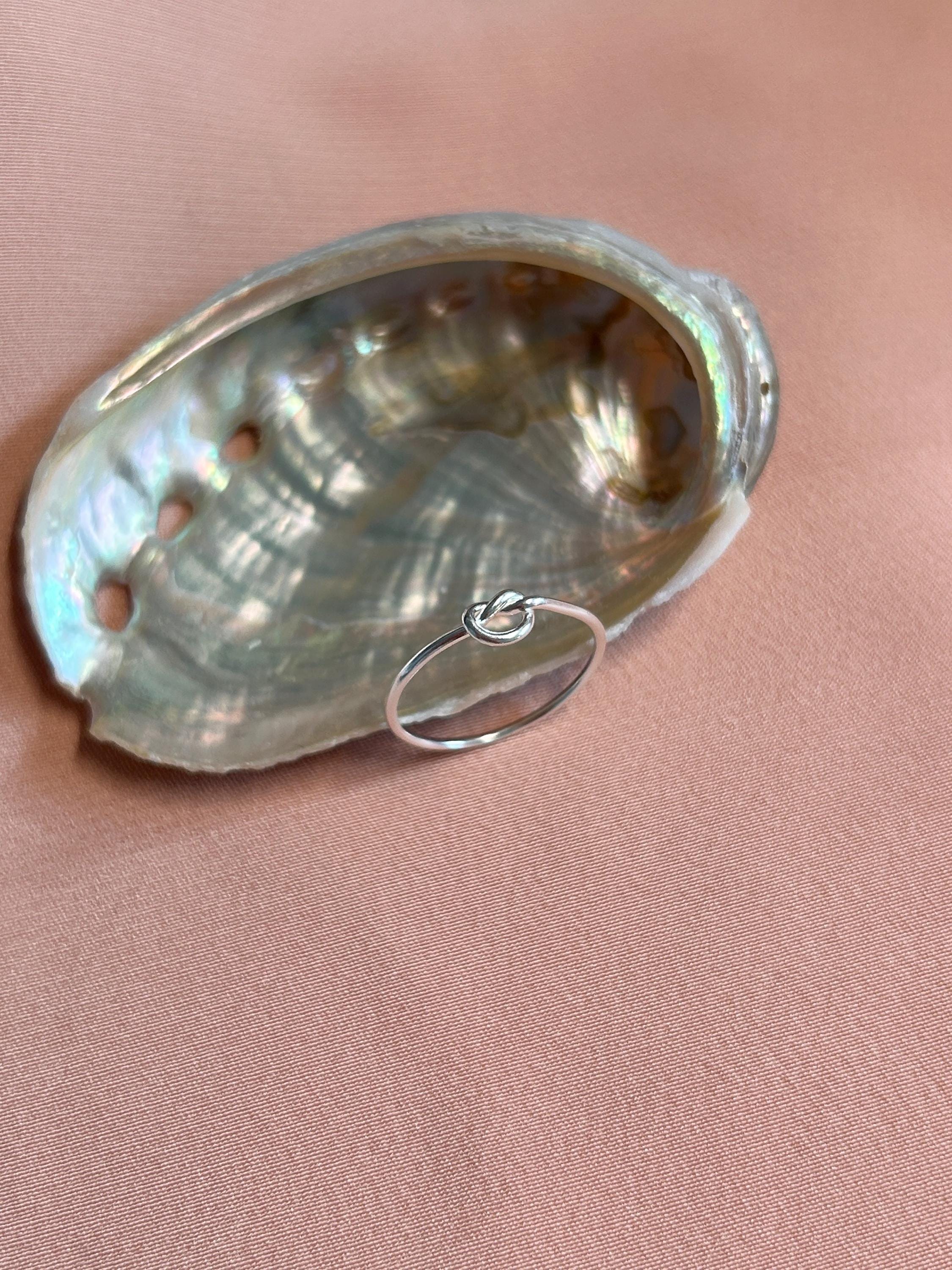 Infinity Circle Knot Ring ~ Sterling Silver