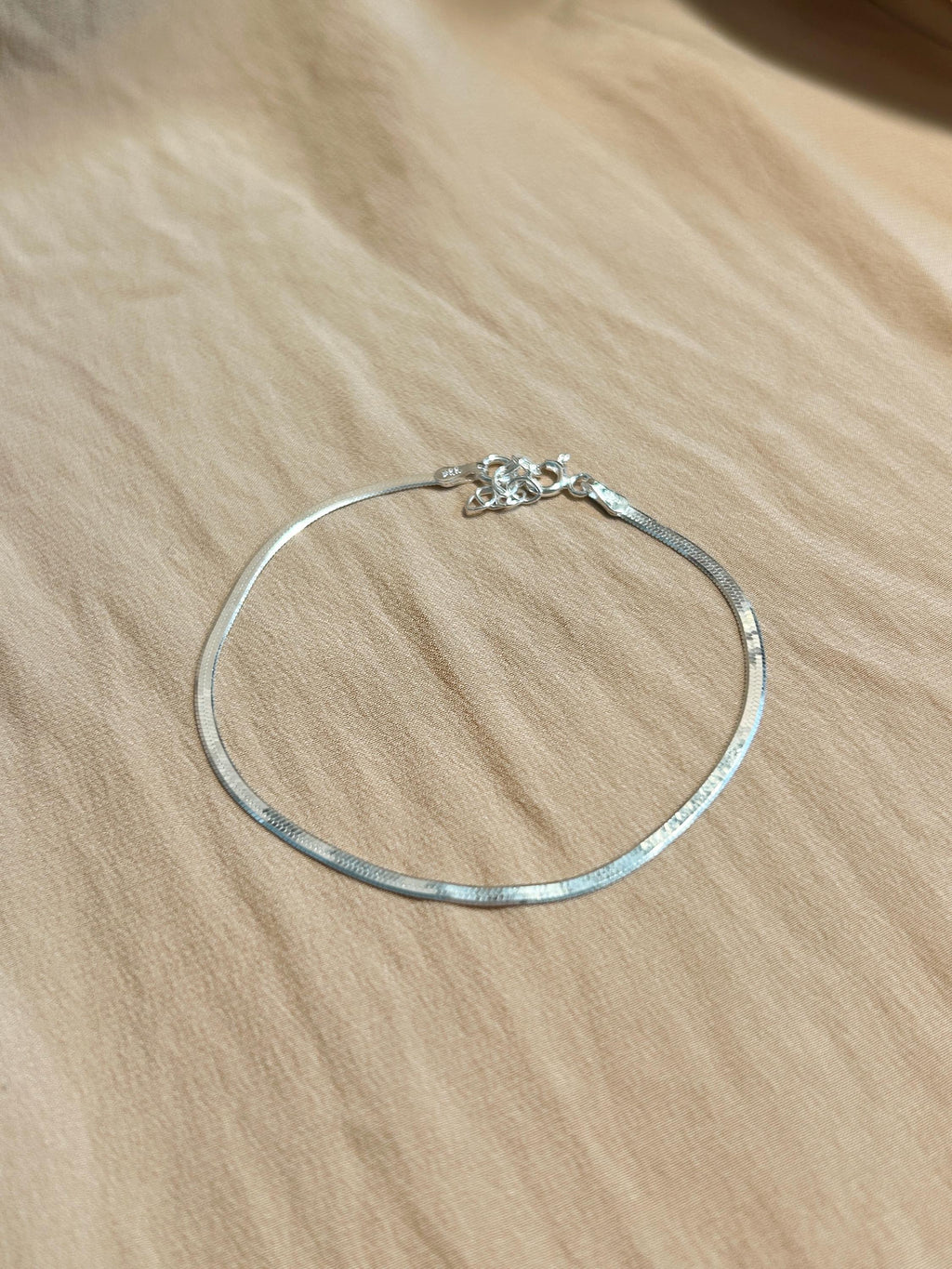 Snake Herringbone 2mm Bracelet