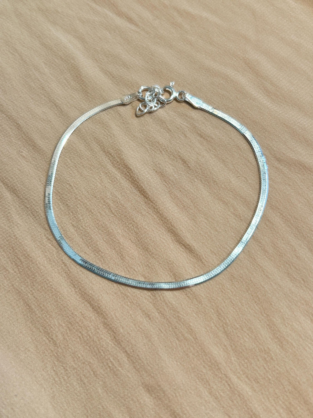 Snake Herringbone 2mm Bracelet
