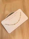 Pearl Golden Dots Anklet