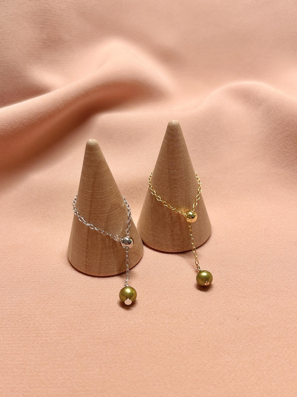 Cecilia Complete Chain Ball ~ Adjustable Ring
