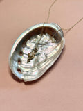 Ocean Cone Shell Pearl Necklace