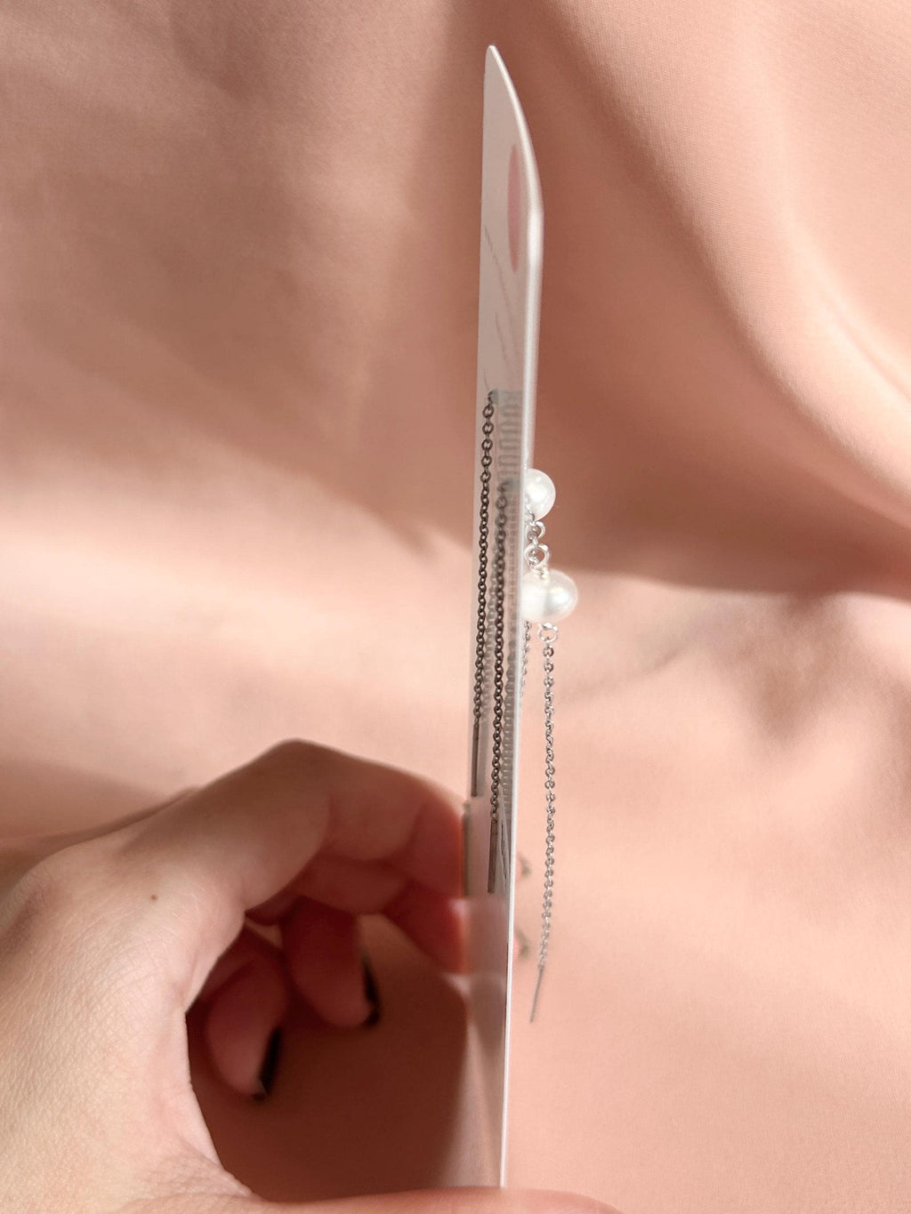 Double Threader Sterling Silver ~ Pearl ~ Opal