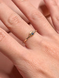 Mimi Blue Eye Nazar Ring ~ Vermeil Ring