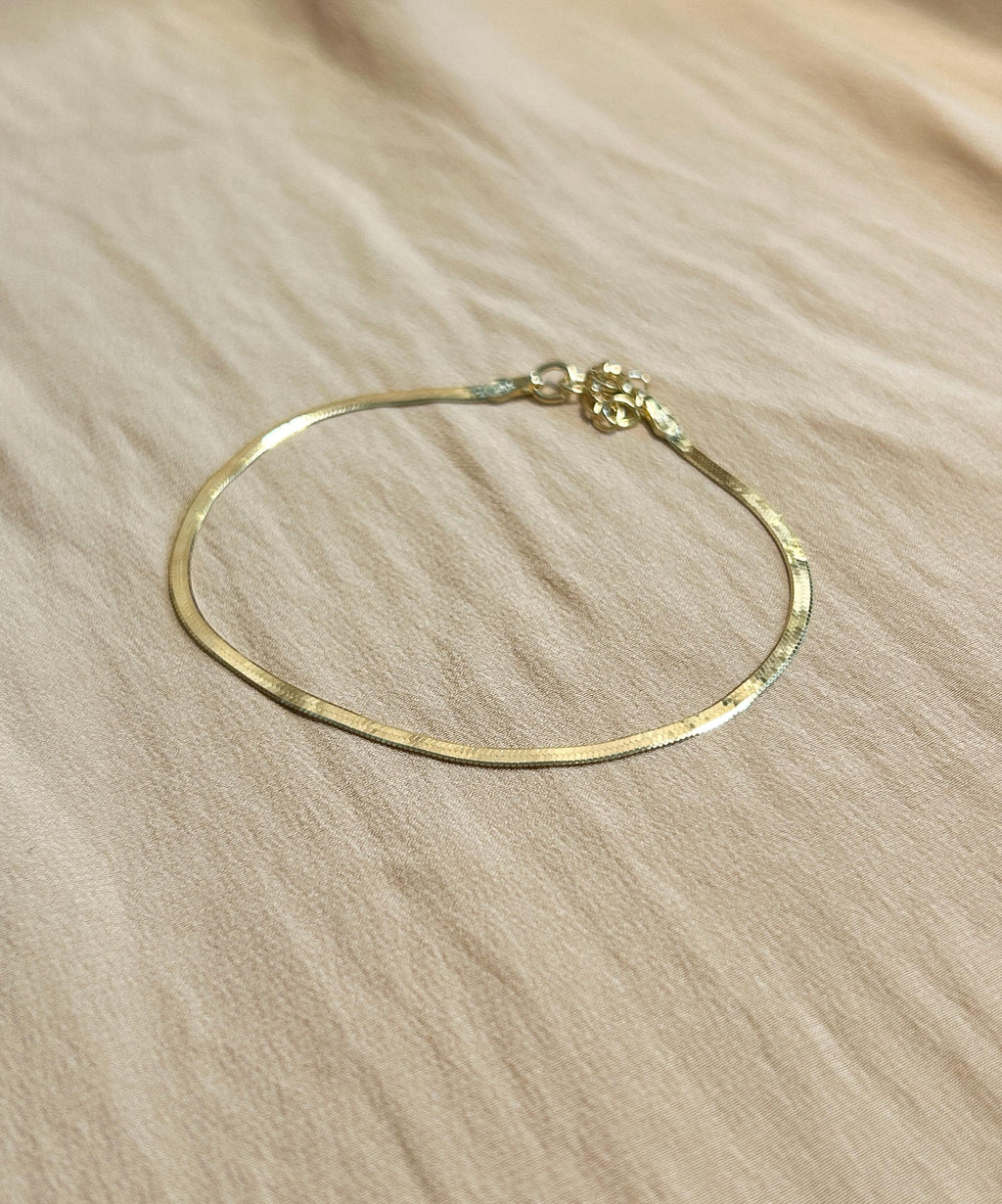 Snake Herringbone 2mm Bracelet