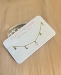 Luna Star Moon Lightning ~ Vermeil Anklet