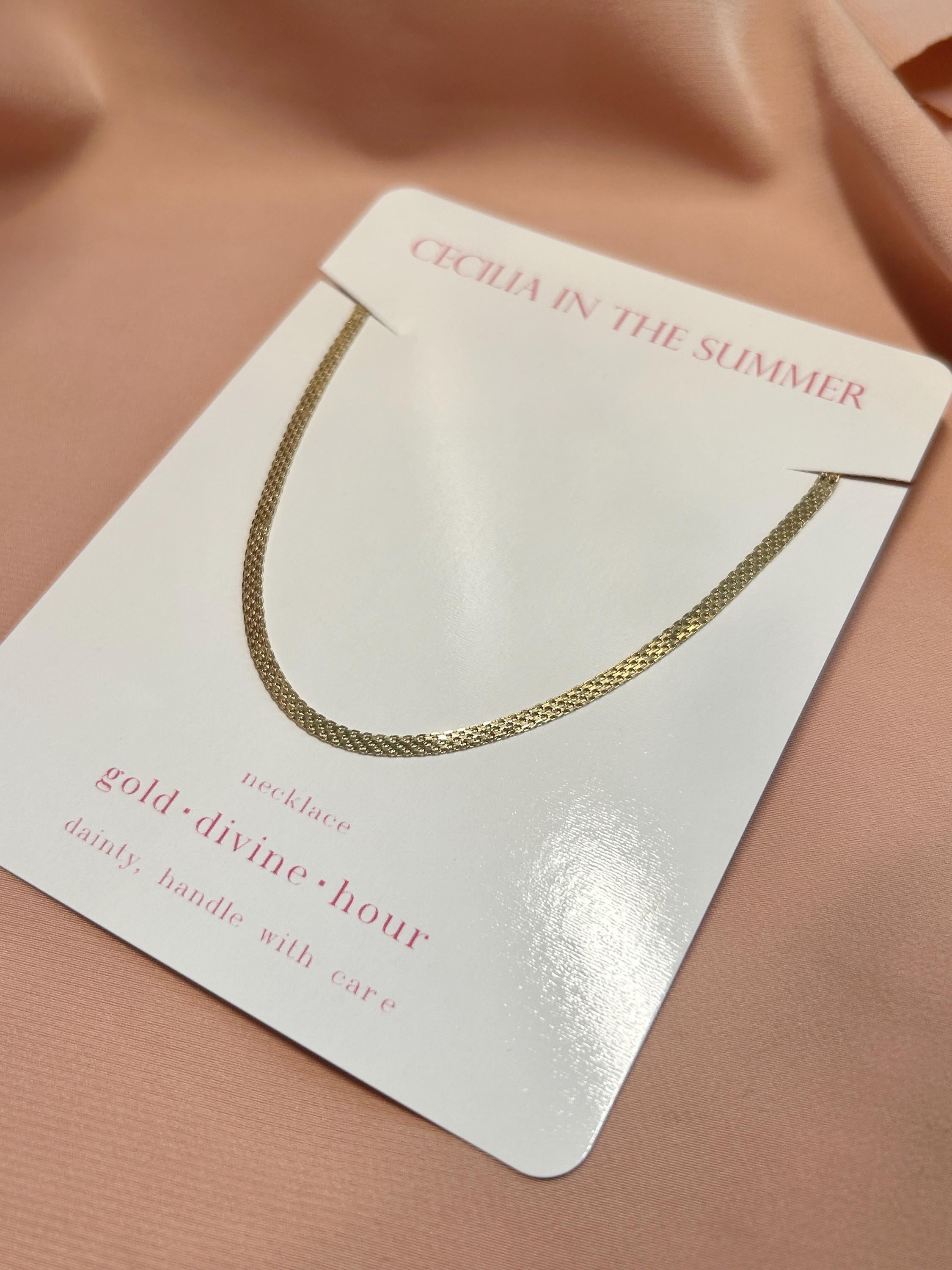 Bismark ~ Vermeil Necklace