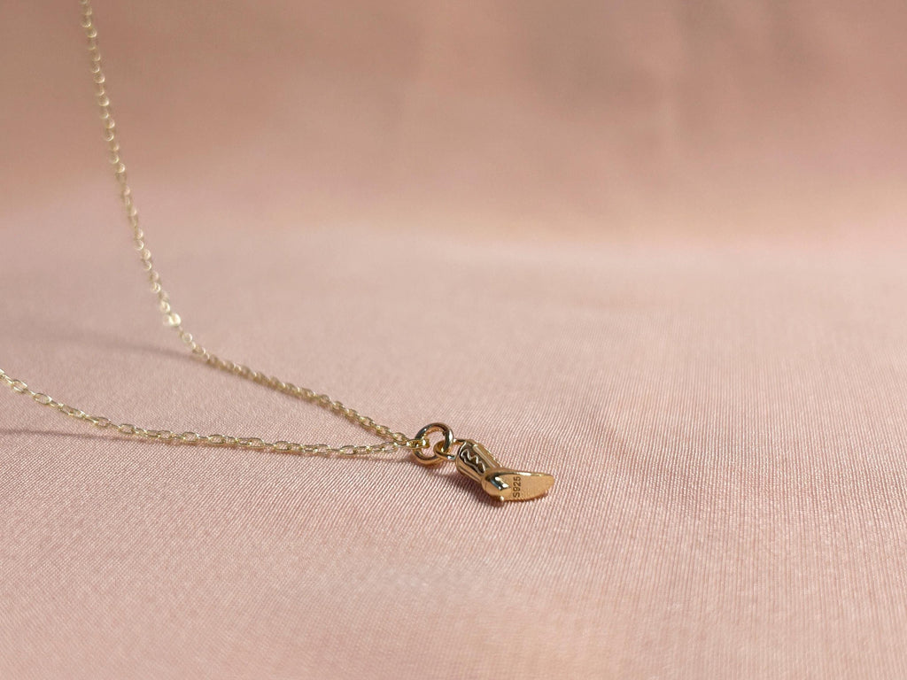 Freedom Boot Pendant Necklace