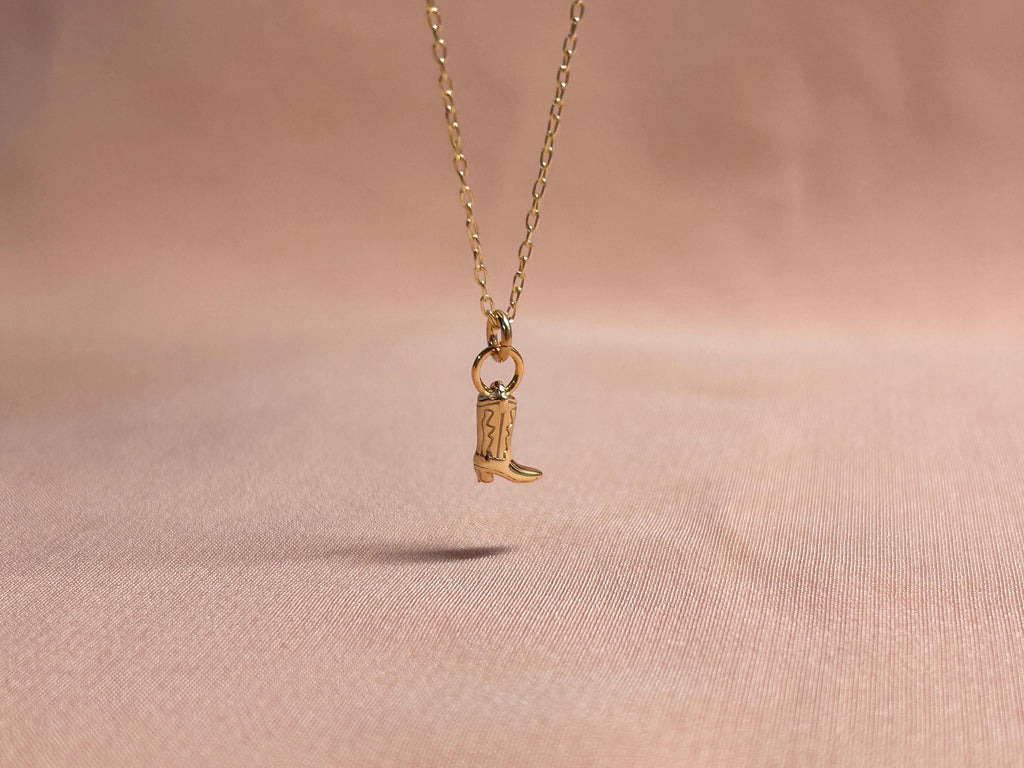 Freedom Boot Pendant Necklace