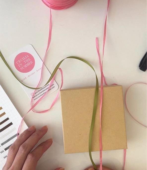 Gift Packaging ~ Craft Box + Ribbon