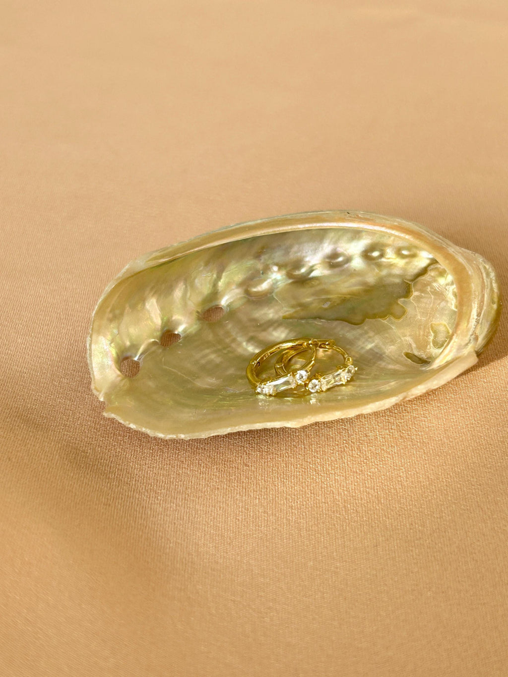 Baguette Clear CZ Huggies Earrings