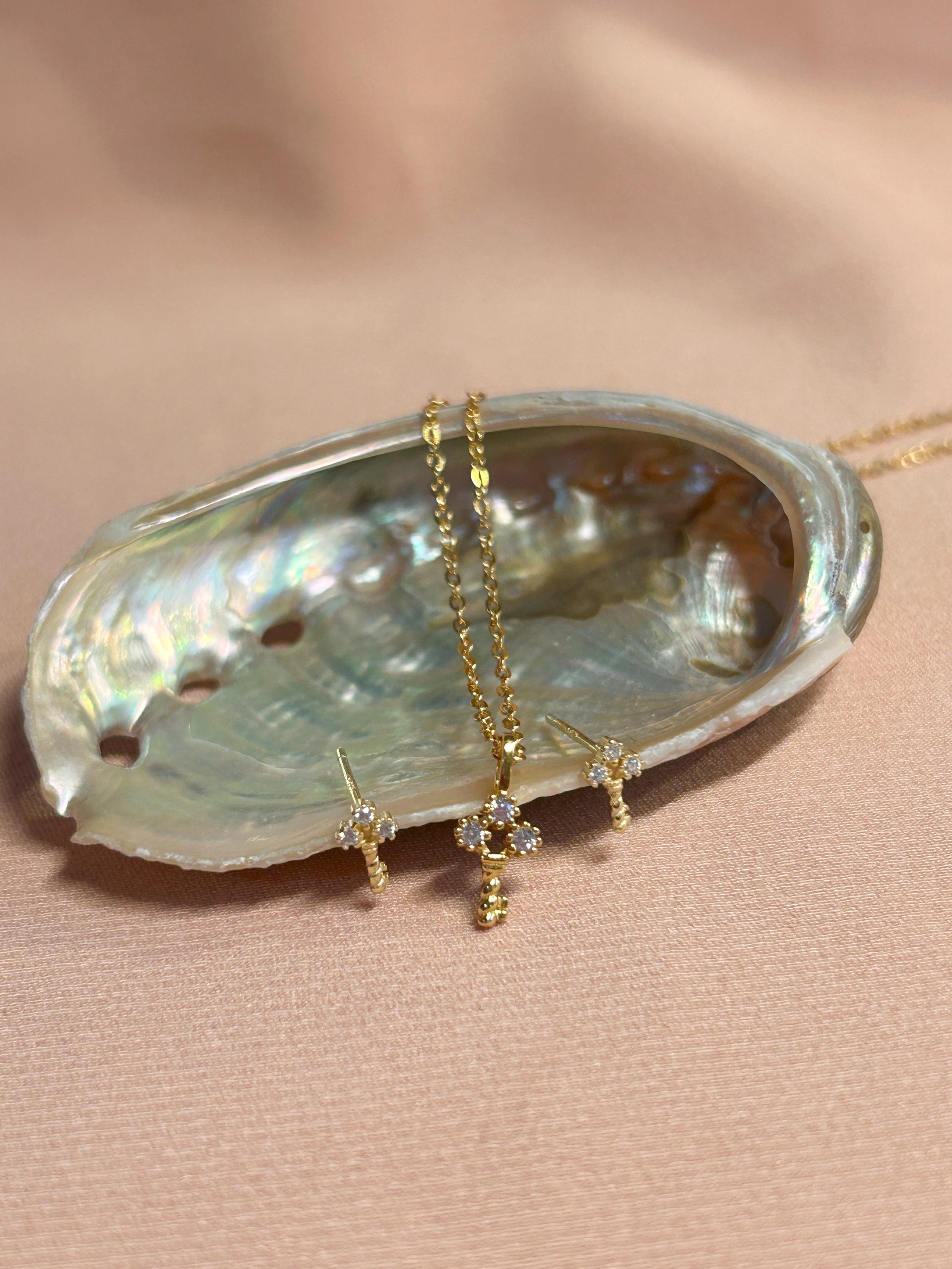 Locked In Key Vermeil Necklace