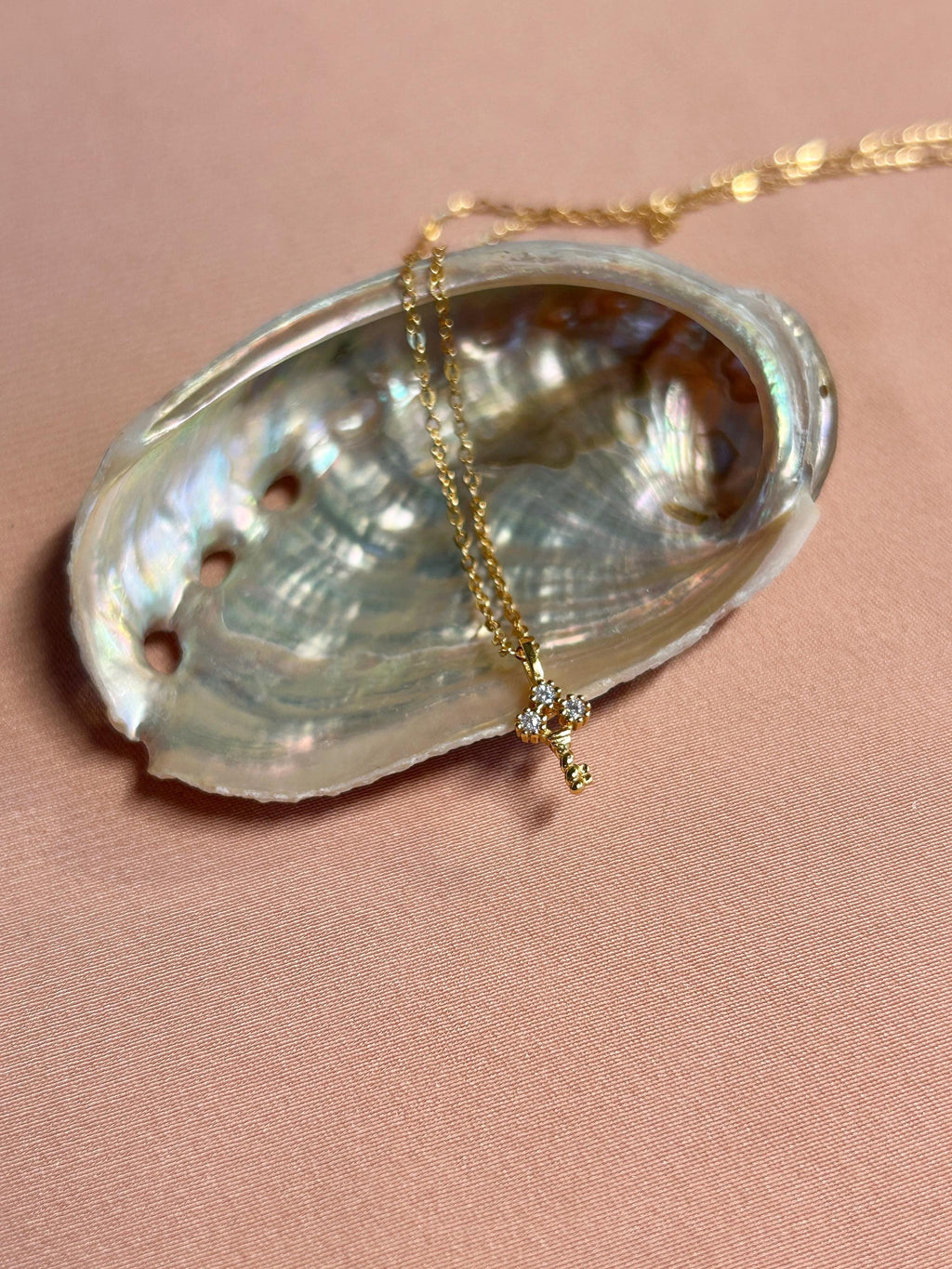 Locked In Key Vermeil Necklace