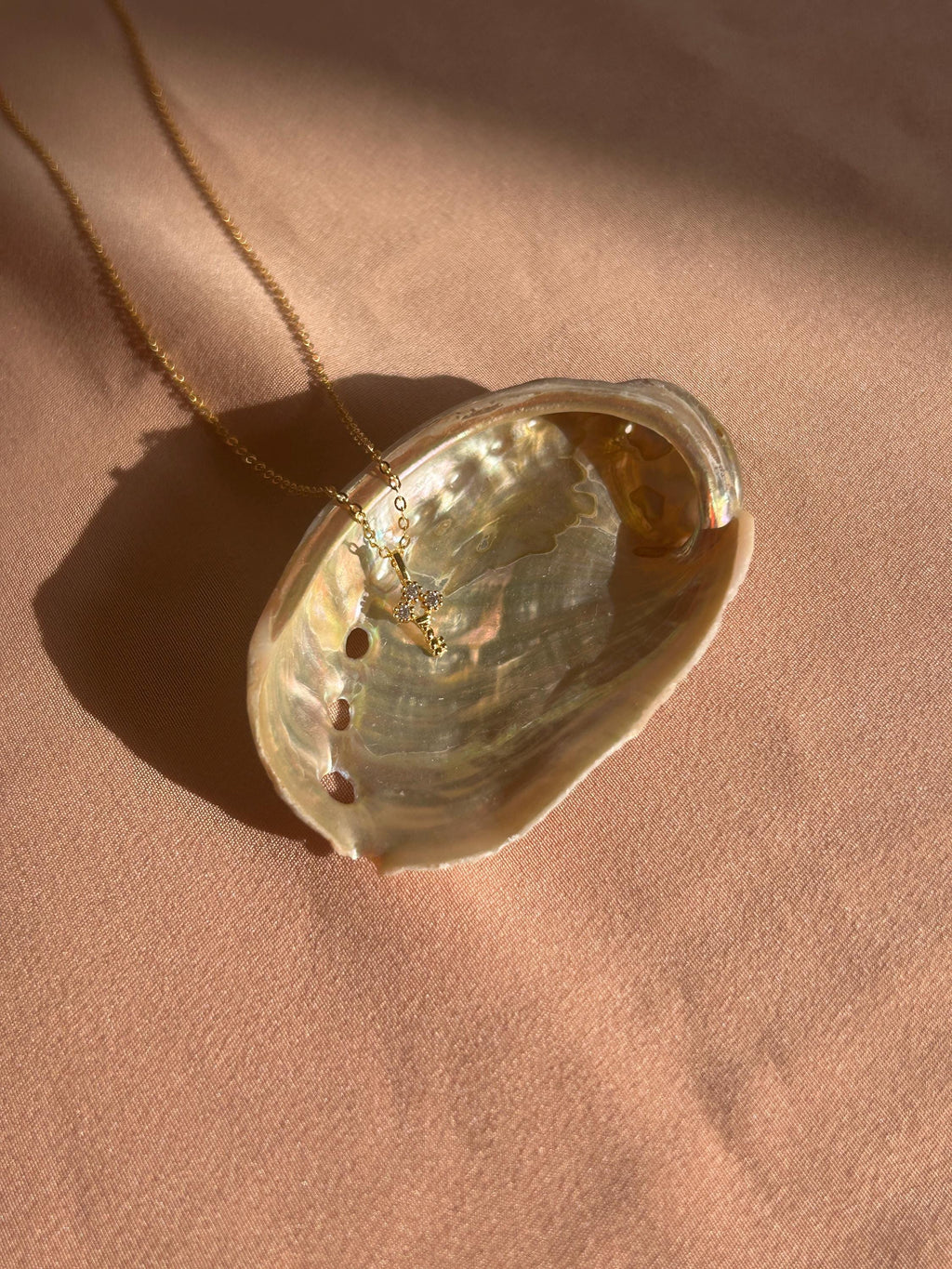 Locked In Key Vermeil Necklace