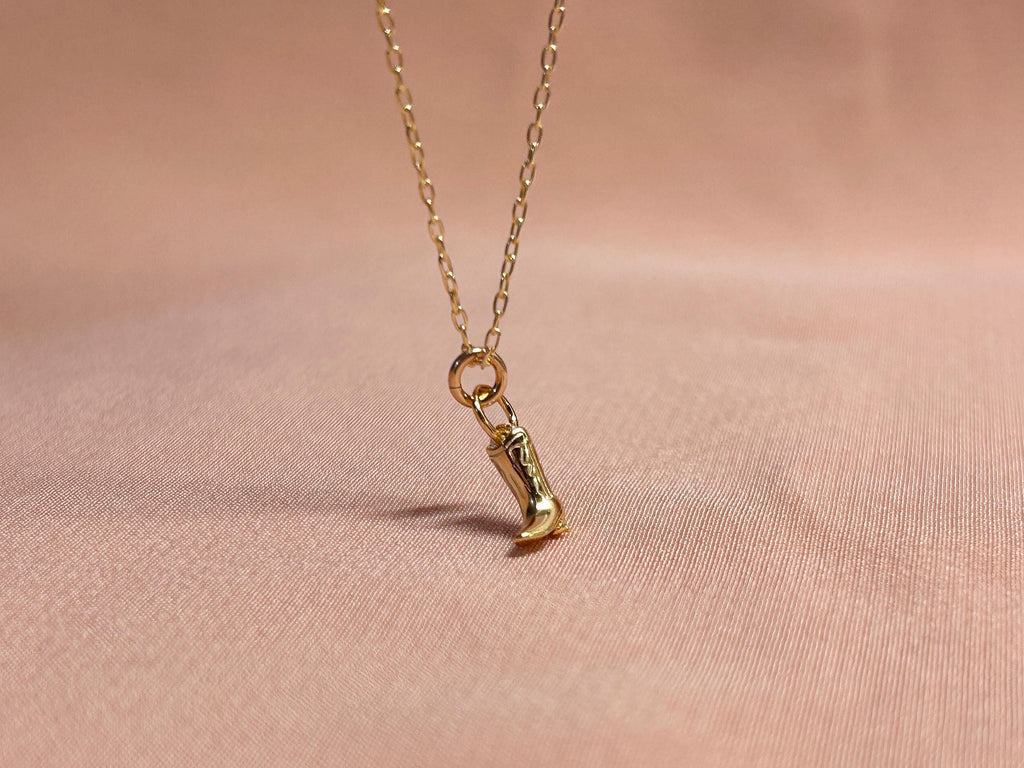 Freedom Boot Pendant Necklace