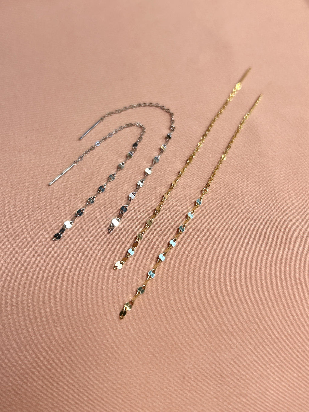 Optics Optica Chain Simple Threader Earrings
