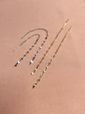 Optics Optica Chain Simple Threader Earrings