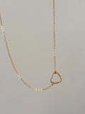 Heart Outline Necklace