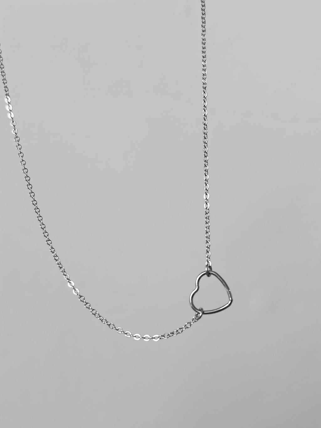 Heart Outline Necklace