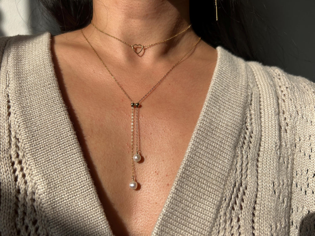 Heart Outline Necklace