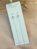 Stud-Threader Sterling Silver ~ Pearl ~ Opal
