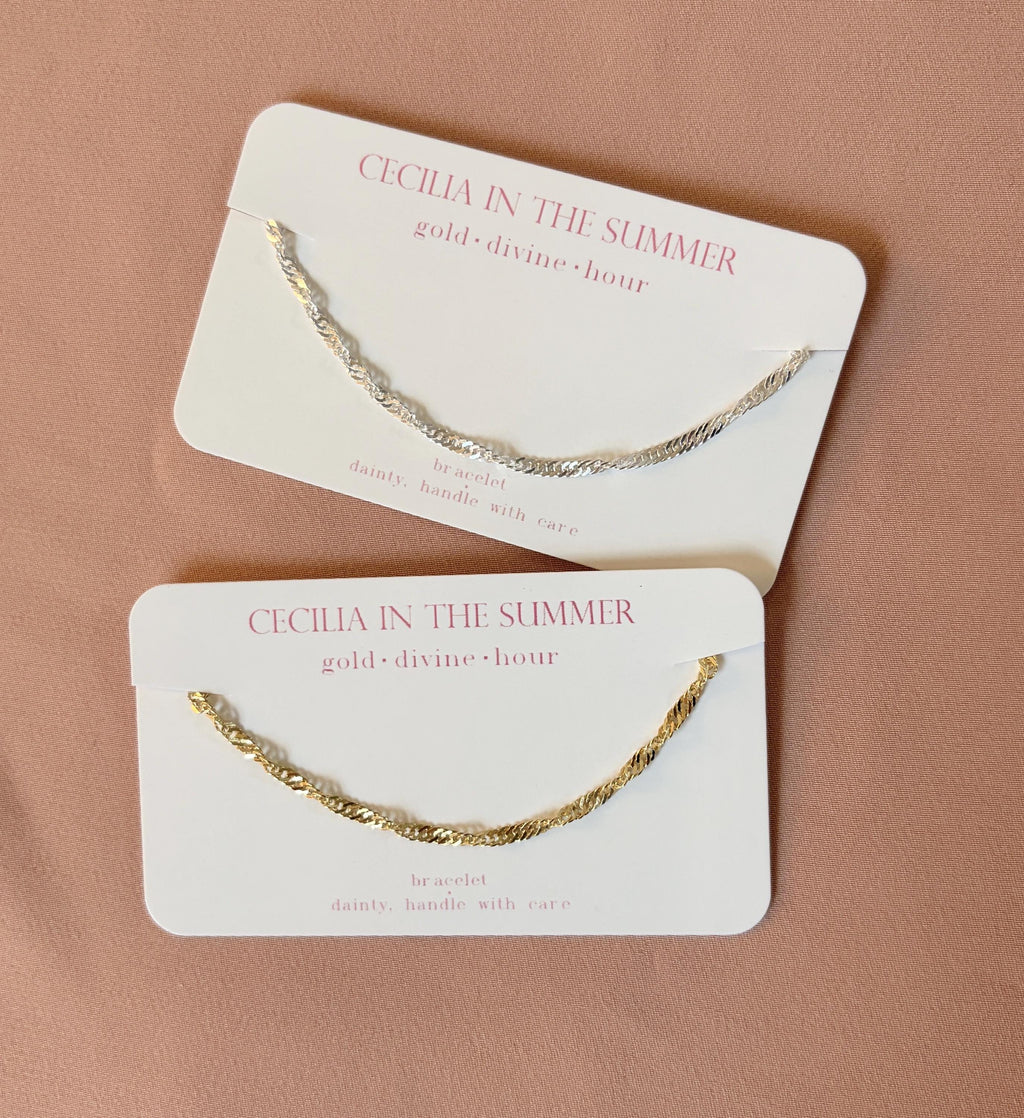 Singapore Twist Bracelet