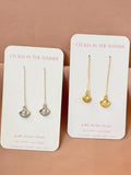 Clam Threader Earrings ~ Our Ocean