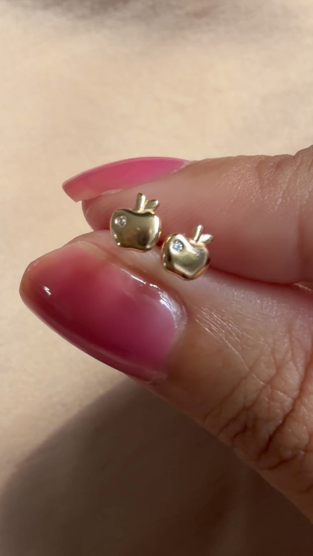 Apple of my Eye Stud Earrings
