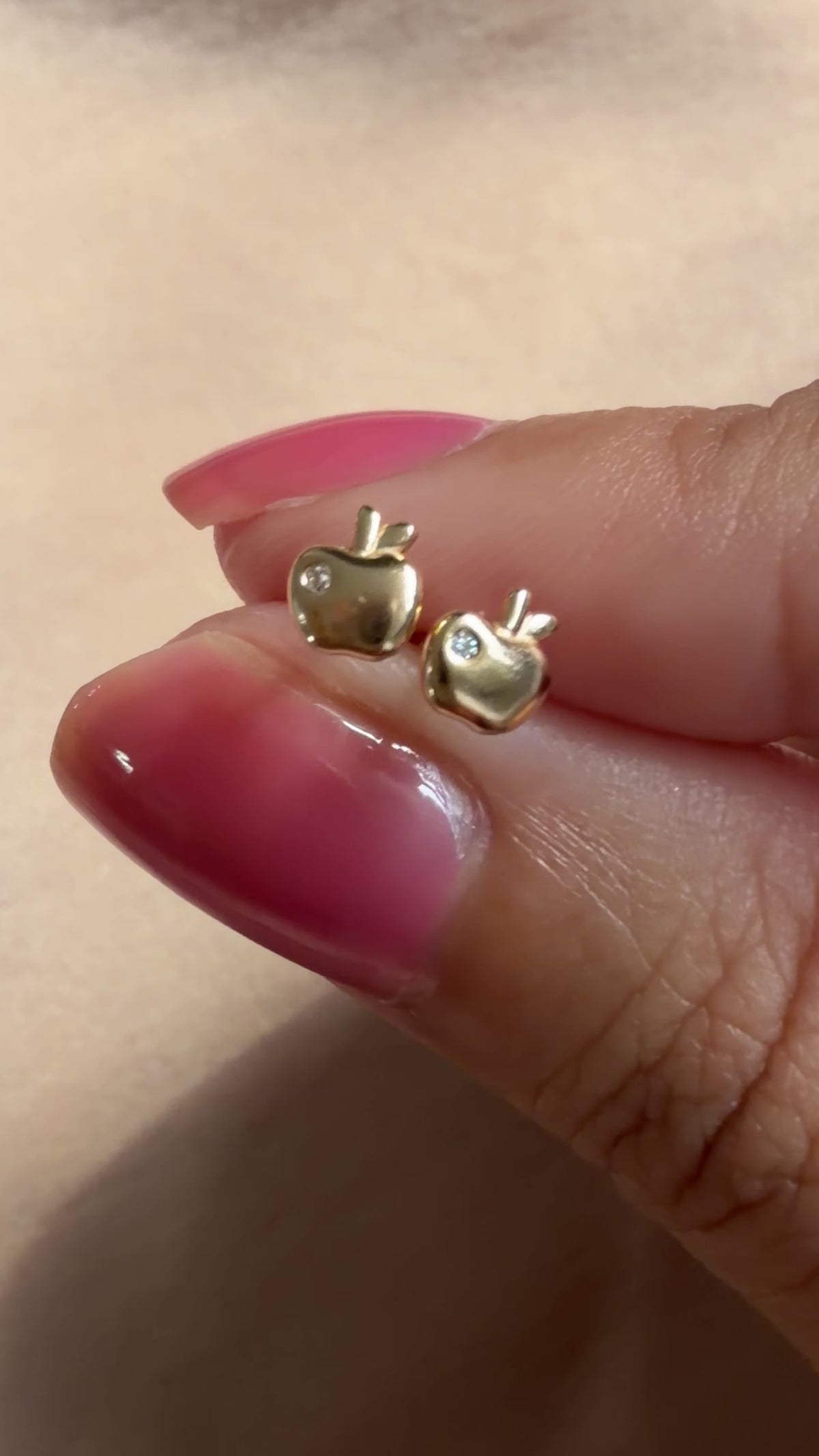Apple of my Eye Stud Earrings